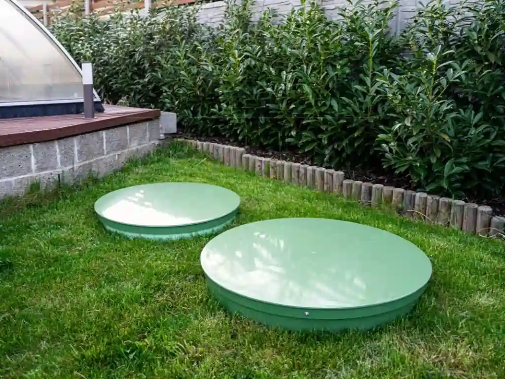 Fotografie instalace čistírny odpadních vod