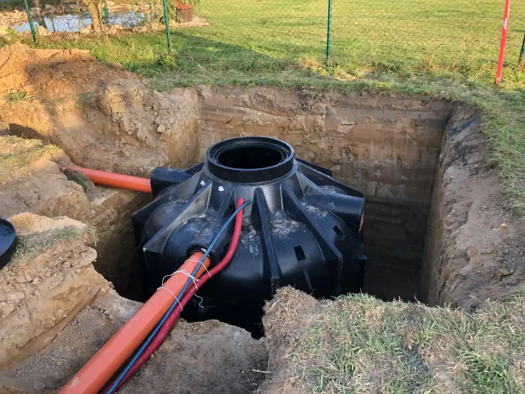 Realizace akumulační nádrže na dešťovou vodu