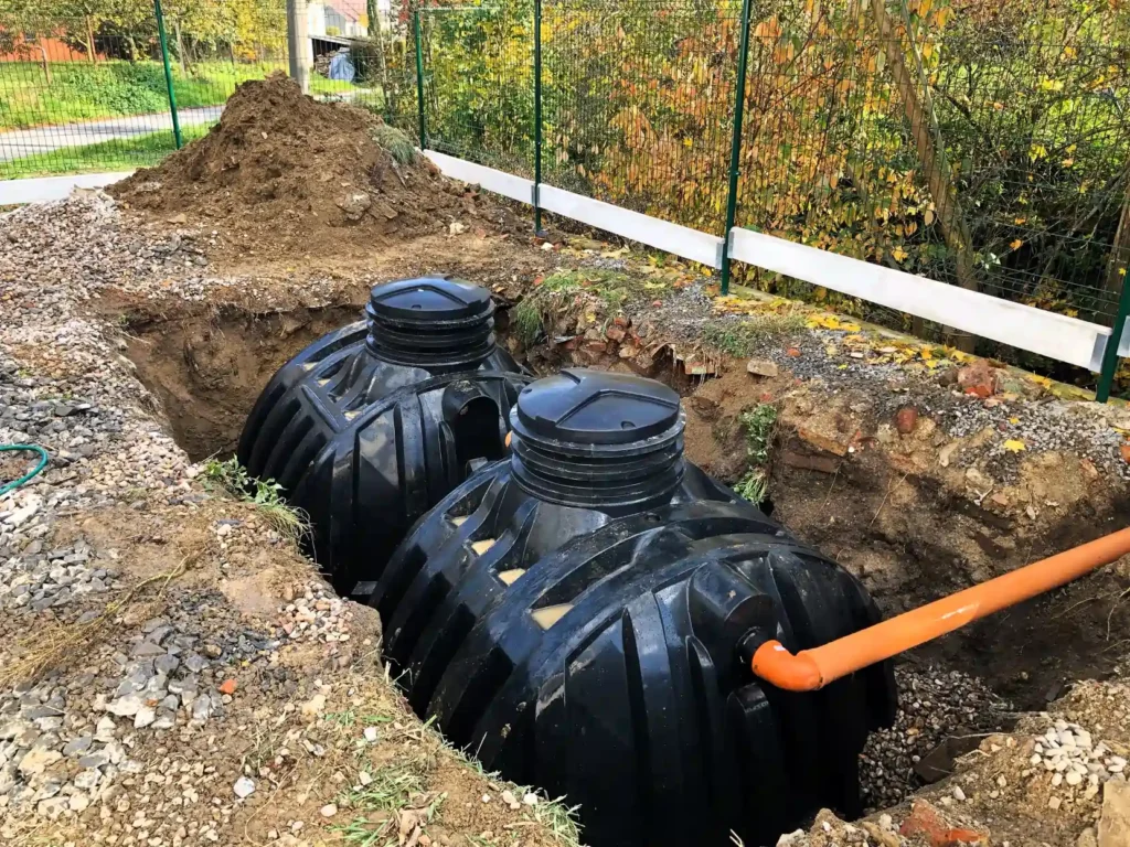 Realizace akumulační nádrže na dešťovou vodu